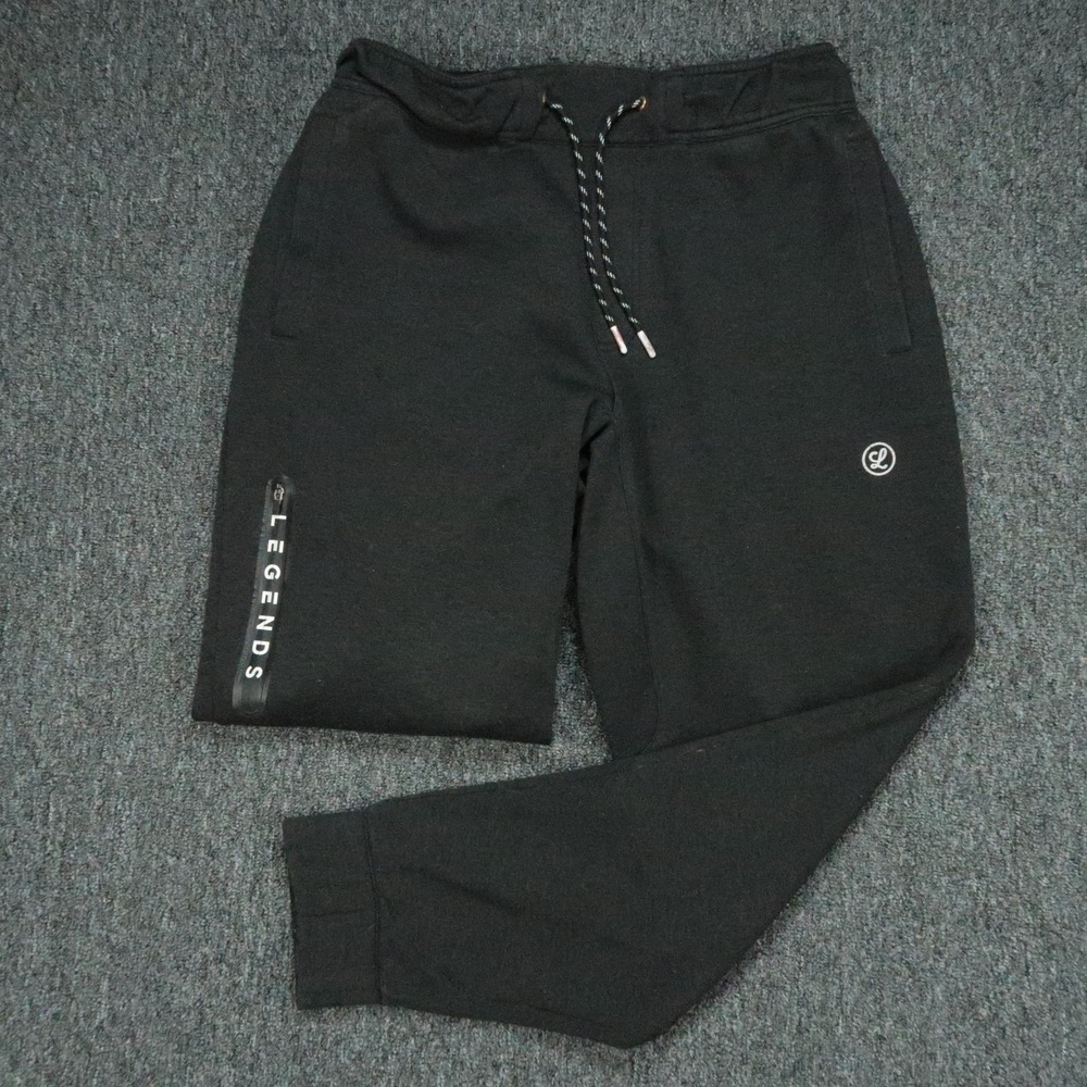 LEGENDS Pants Mens XL Black Hawthorne Tech Jogger Athletic Zip Pocket Stretch